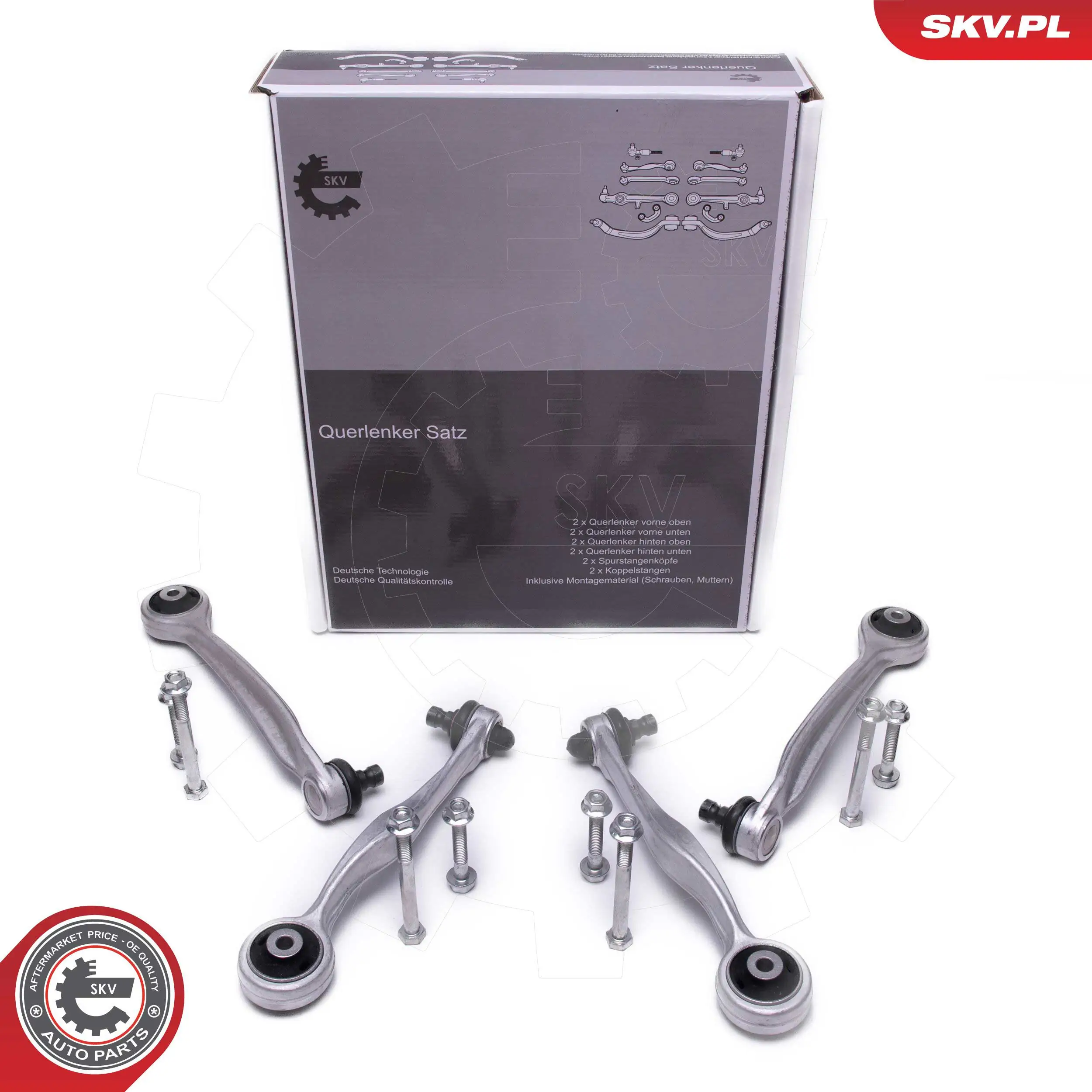 Control/Trailing Arm Kit, wheel suspension